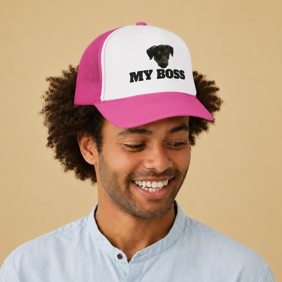 MatchPatch Human Trucker Cap