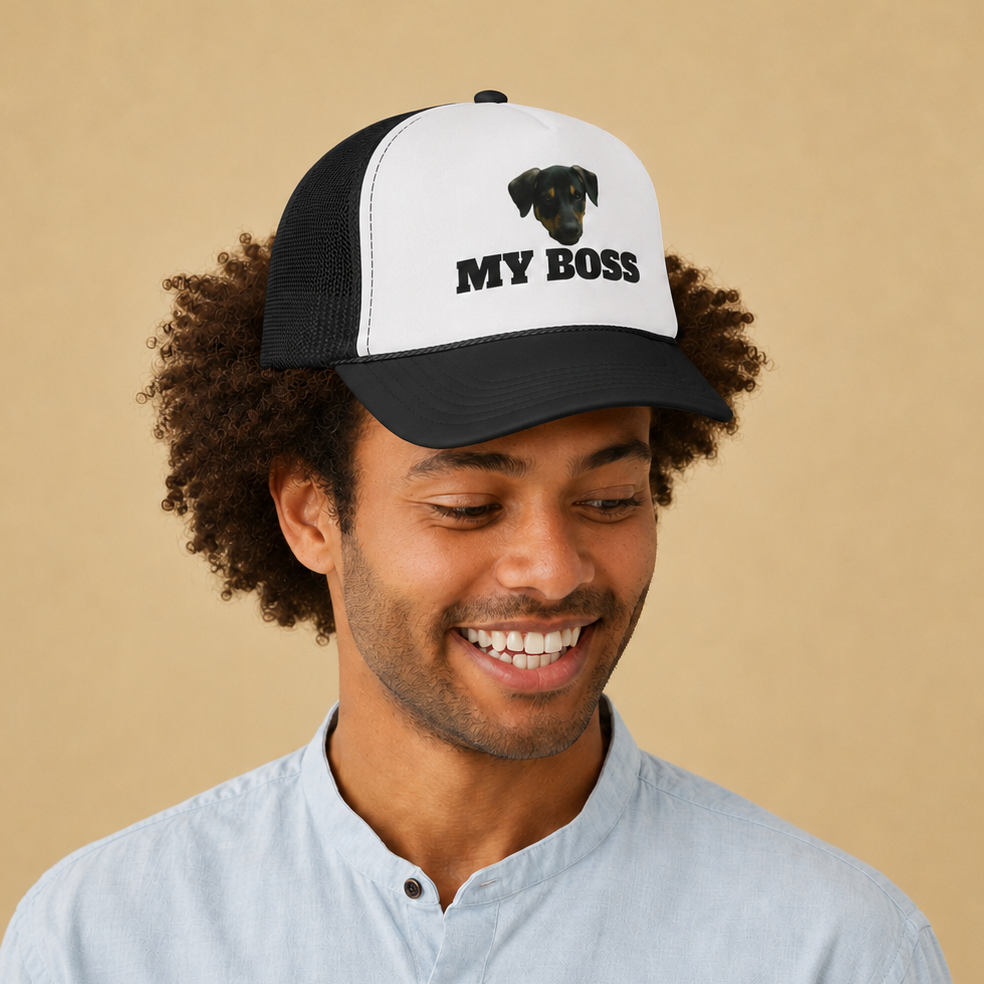 MatchPatch Human Trucker Cap